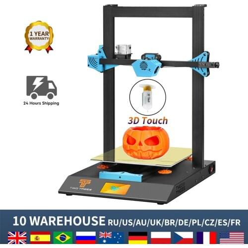 Twotrees 3D Printer BLUER PLUS Upgrade TMC2209 PEI Large Size Metal frame High Precision Touch Screen 3D Printer kit impressora