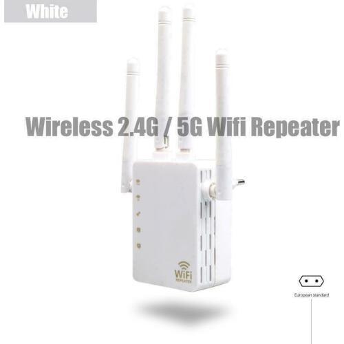 AC1200 WIFI Repeater,2.4G&5G 1200mbps Router Wireless Range Extender