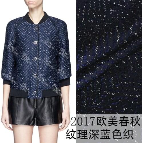 Fashion yarn-dyed jacquard fabric autumn and winter coat dress jacquard fabric 100 polyester fabric wholesale jacquard cloth