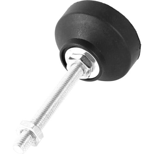 4pcs Furniture Support legs with Nylon Base M8-M12 Thread Adjustable Foot Cups Furniture Glide Leveling Feet Pad Hardware