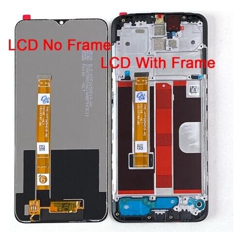 6.5" Original M&Sen For OPPO A5 2020 A11 LCD Display Screen with Frame+Touch Panel Screen Digitizer For OPPO A11 PCHM10 A5 2020