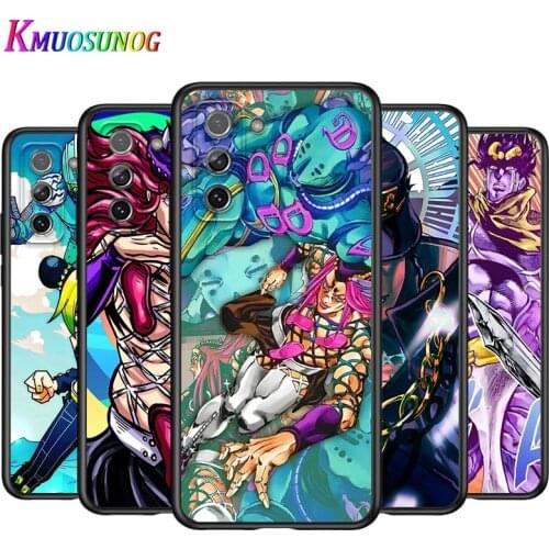 JoJo Bizarre Adventure for Samsung Galaxy S21 Note 20 S20 FE Lite Ultra 10 9 8 Pro S10E S10 5G S9 S8 S7 S6 Plus Phone Case