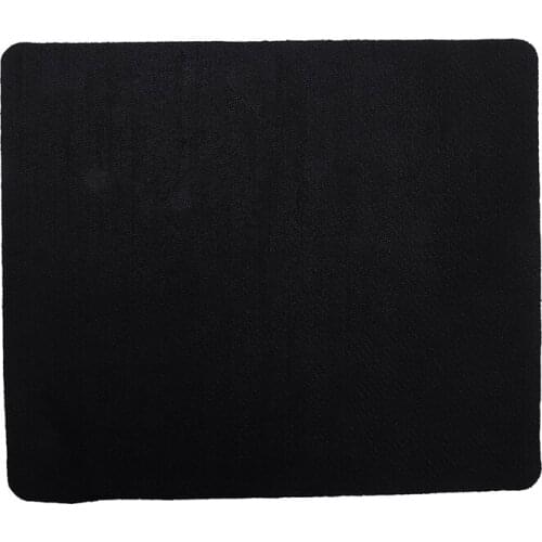 Black Slim Square Mouse Pad Mat Mousepad For PC Optical Laser Mouse Trackball Mice