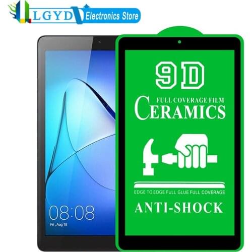 For Huawei Tablet 9D Full Screen Full Glue Ceramic Film For Huawei Enjoy Tablet 2/ MatePad/ MediaPad M5 Lite/ MediaPad T3