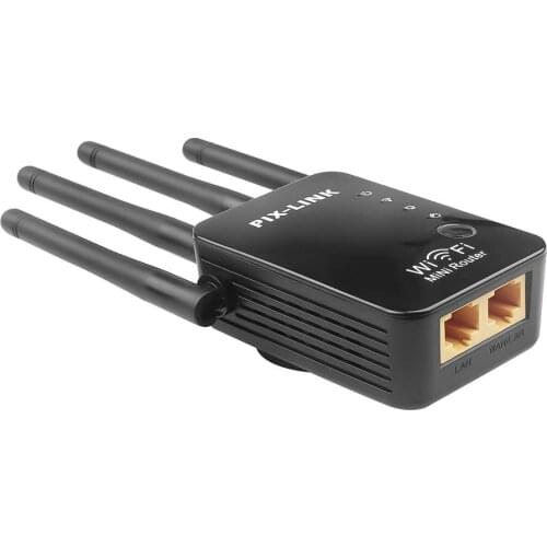 EU/US Wi-Fi Range Extender Booster WLAN Repeater Signal Amplifier WR16 Wireless Router Unlimited Speed Up To 300Mbps Data Rate