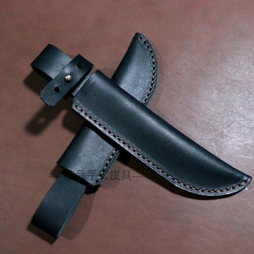 4-60cm Customized manual first layer cowhide knife sheath, scabbard knife cover case