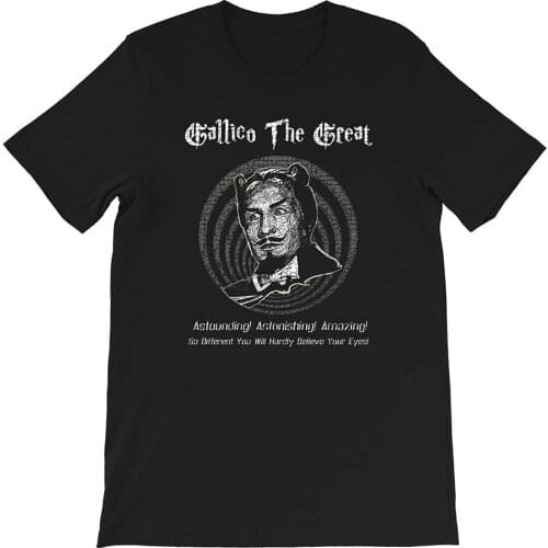 Gallico-The-Great The Mad Magician Horror Movies Vincent-Price Eva-Gabor Gift Mens Womens Unisex T-Shirt