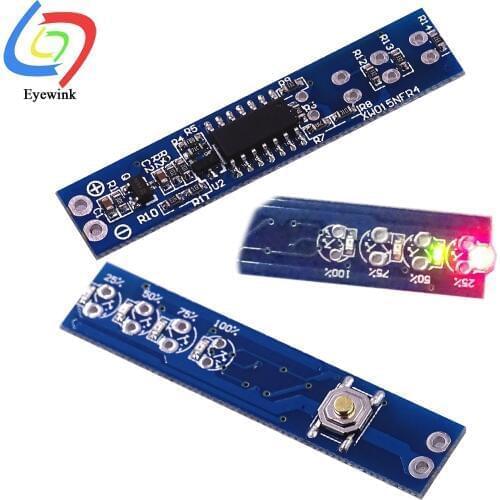 1S 2S 3S 4S Lithium Battery Capacity Indicator Meter Power Level Tester LEDs Display Board Panel for 18650 Li-ion Lithium