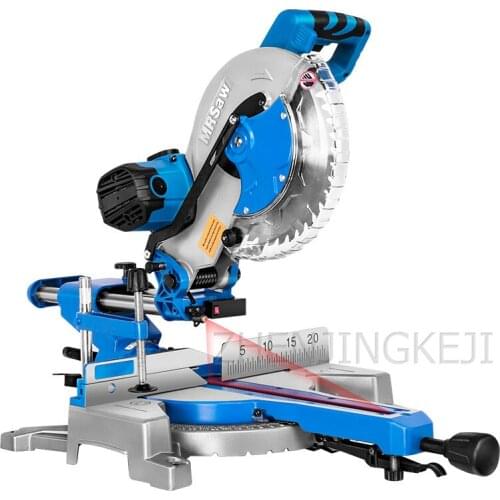 10 Inches Belt Type Miter Saw Aluminum Machine High Precision Multifunction 45 Degree Wood Aluminum Cutting Machine Chainsaw