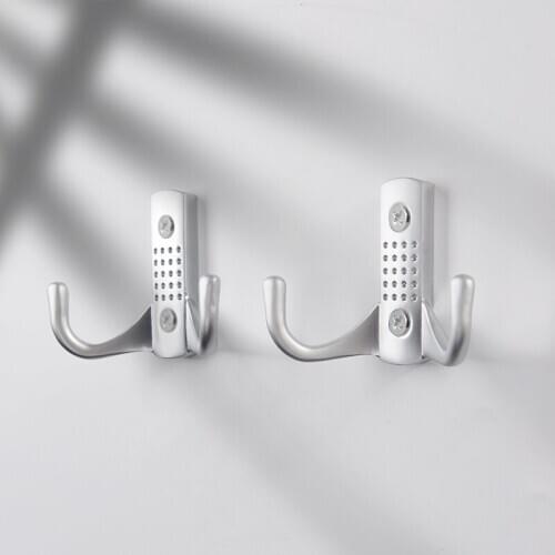 Wall Hooks Clothes Hanging Rack Hats Bag Key Holder Towel Self Adhesive Wall Hanger Adhesive Wall Hanger