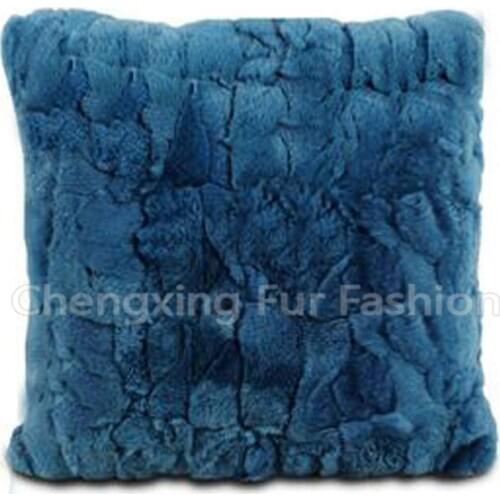 Free Shipping CX-D-22 Wedding Decoration Rex Rabbit Pillow Cover Genuine Rex Rabbit Fur Cushion Cover Decorative Cushion Cover