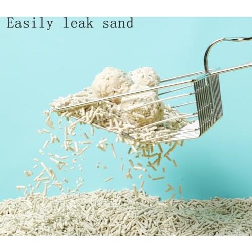 KIMPETS Cat Litter Scoop Metal Hollow Out Large Pooper Scooper Holder Cats Litter Sand Shovel Dogs Cleaning Tool Pet Supplies