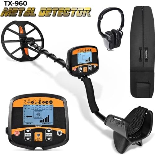 Metal detector Gold Digger Treasure Hunter Professional Pinpointer Underground Gold Detector Underwater TX960 Waterproof