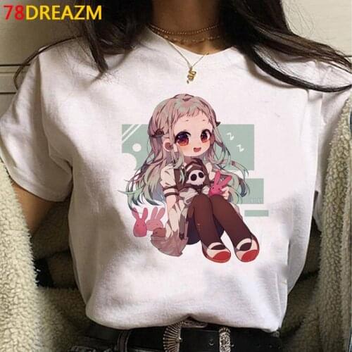Toilet Bound Hanako Kun clothes female tumblr plus size couple clothes harajuku kawaii ulzzang tshirt plus size couple clothes