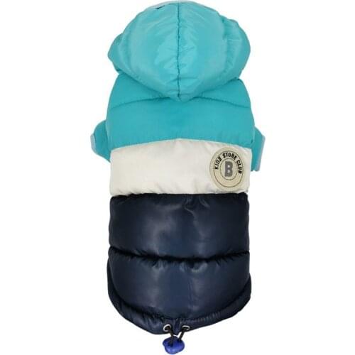 Winter Pet Clothes For Small Dogs Warm Puppy Pet Coat Jacket Waterproof Dog Hoodies French Bulldog Pug Clothing Pet Supplies