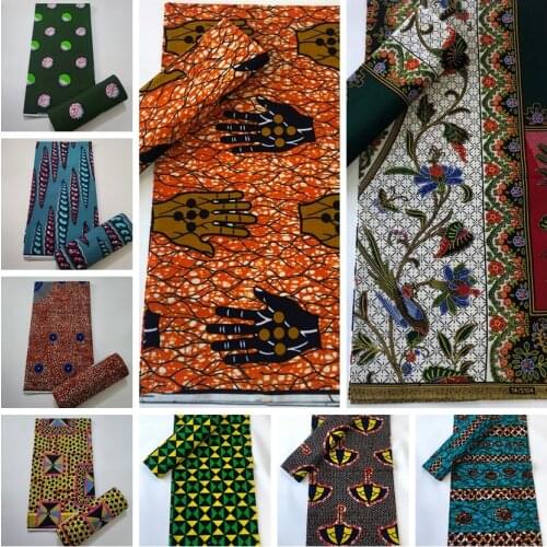 100%Cotton Real Wax Print New Original Wax Fabric African Print Fabric Tissue Wax Fabric Wholesale Ghana Nigeria Material Fabric
