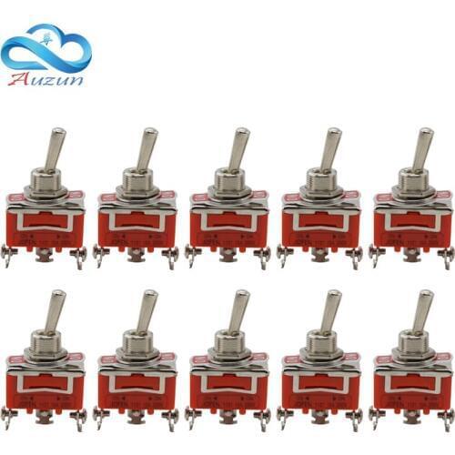 10pce Rocker switch E-TEN1121 button switch shake the power switch ON-OFF 3 foot two gears toggle switch