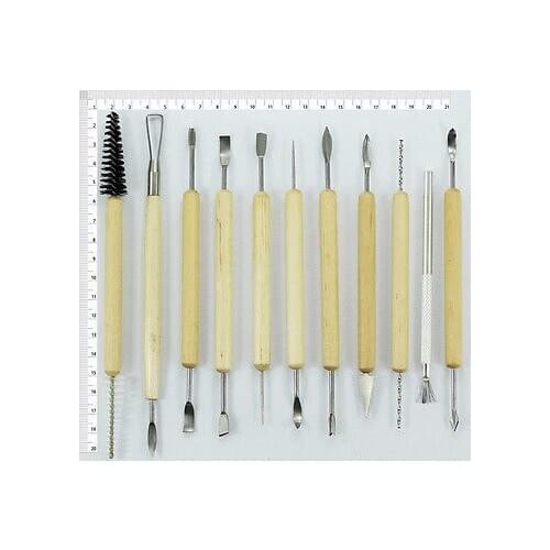 11 WAX CARVING CARVERS POLYMER CLAY SCULPTING TOOLS