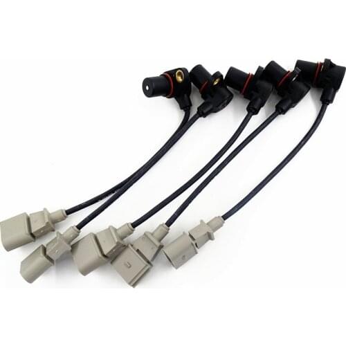 5Pcs Crankshaft Position Sensor Plug Connector For VW Passat B6 3C Eos Polo Golf MK5 MK6 Audi A4 A6 TT Skoda Octavia 06A906433N