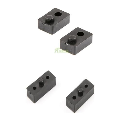 Battery Box Bracket Mount Pad Piece Set Fit for 1/8 HPI Racing Savage XL FLUX Rovan TORLAND Monster Brushless Truck Parts