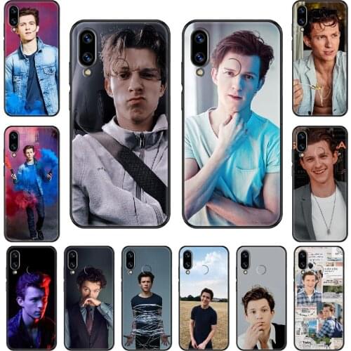 Actor Tom Holland Phone case For Huawei Honor Mate 5 7 8 9 10 20 i A X Lite Pro black pretty cover luxury cell cover trend
