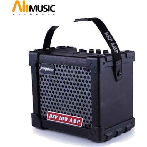 AROMA TM-05 5W Digital Guitar Amp with 8 Preset Sound and 4 Effect modes with AUX in and Line out
