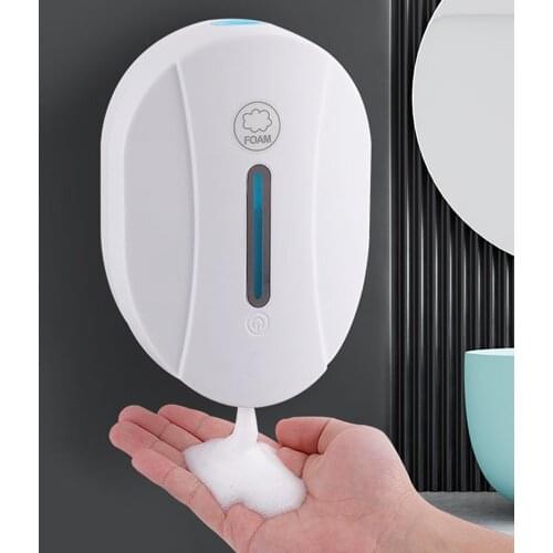 3 Type 550ml Liquid Soap Dispenser Foam Spray Soap Dispenser Automatic Induction Bottle For Shampoo Bathroom Accessories 2021
