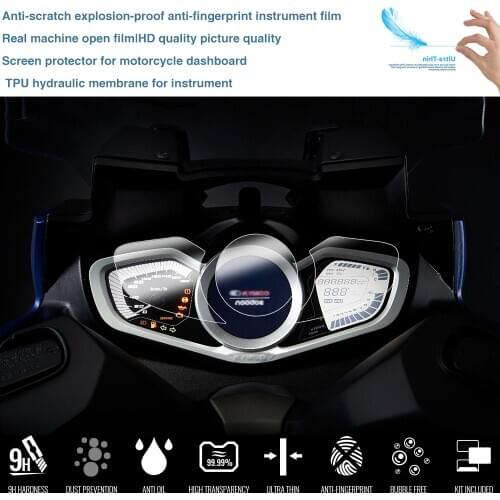 For KYMCO XCTING 400 XCTING400 Motorcycle Accessories Cluster Scratch Protection Film Speedometer Screen Protector