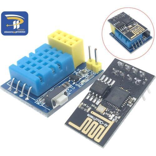 ESP8266 ESP-01 ESP-01S DHT11 Temperature Humidity Sensor Module esp8266 Wifi NodeMCU Smart Home IOT DIY Kit
