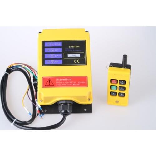 F21-4S Industrial Wireless Crane Remote Controller 4 Way 100m Control System Transmitter 1 Receiver 1