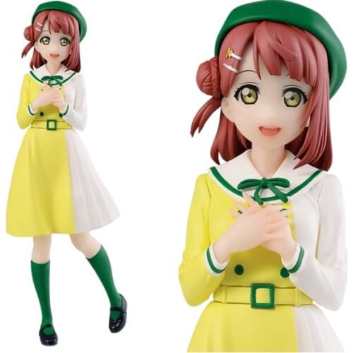 Original Bandai Anime Figure BANPRESTO LoveLive Uehara Ayumu Action Figure PVC Model Doll Decoration Toy Birthday Gift