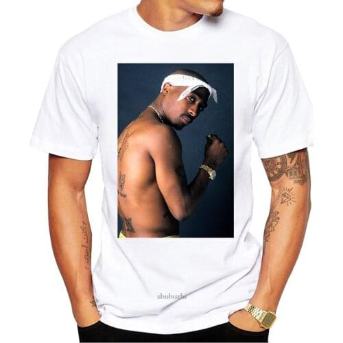 Tupac Printed T Shirt Mens High Quality Hip Hop Tops Custom Hipster Tees Casual Cool 2Pac T-shirt sbz8128