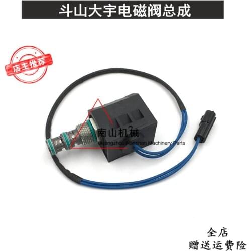 Free shipping DOOSAN DAEWOO DH150 220 225 300-5-7-9 PILOT RUN SOLENOID Valve Coil Spool, excavator