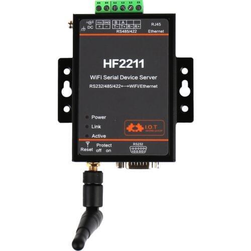 WIFI module Industrial Modbus serie RS232 RS485 RS422 A WiFi dispositivo convertidor Ethernet TCP IP Telnet Modbus 4M flash