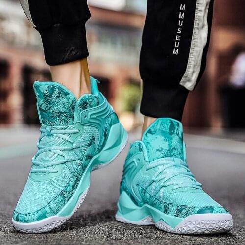 Men Basketball Shoes 2021 Unisex Street Basketball Culture Sports Shoes High Quality Sneakers Shoes for Women Couple Size 36-44