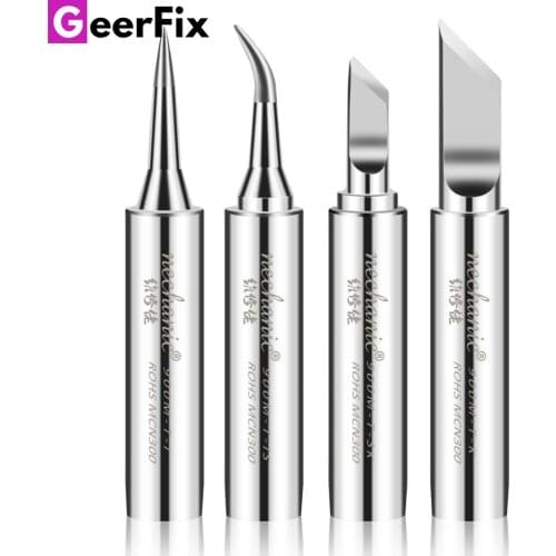 MECHANIC Original 900M-T Soldering Iron Tip Welding Tip Lead-Free Pure Copper Electric BGA Solder Repair Station Tool Kit