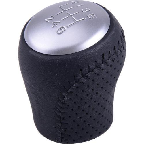 Beler NEW 6 Speed Gear Shift Knob Fit for Nissan Juke F15 X-trail T31 Qashqai MKI JJ10 2010 2011 2012 2013
