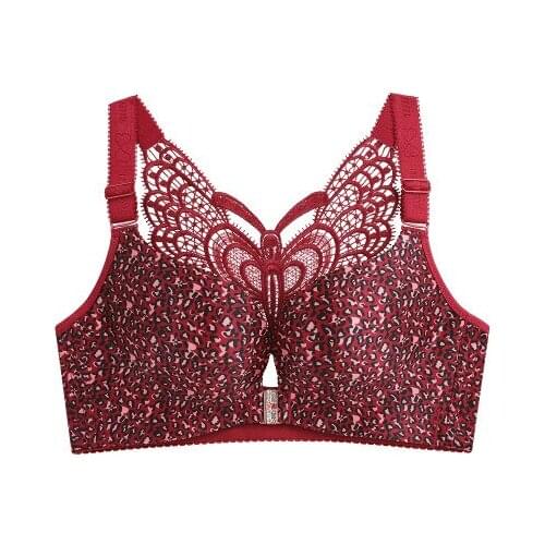 Top Grade Sexy Plus Size Bras For Women Seamless Bra Big size Bralette Front Closure Brassiere Big Large Cup Underwear