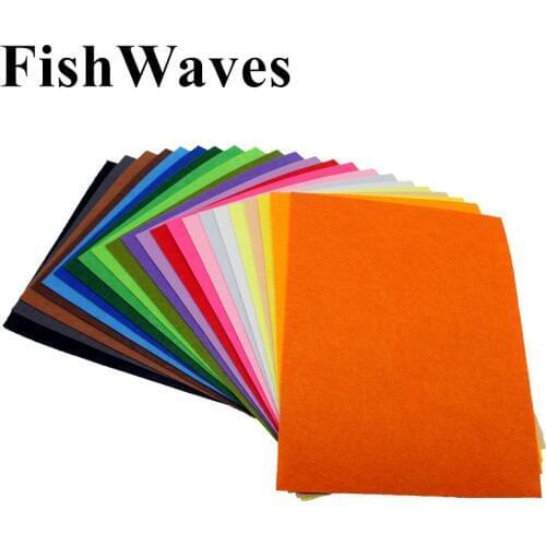 22pcs/Lot 20*30cm 1mm Non Woven Felt Fabric Polyester Diy Sewing Crafts Handamde Home Decoration Bundle For Sewing Dolls