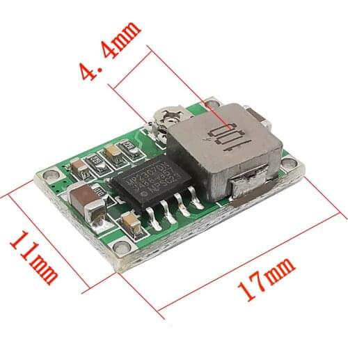 5Pieces/lot RC Airplane Module Mini 360 DC Buck Converter 4.75V-23V to 1.0V-17V 360 DC Buck Power Converter Module