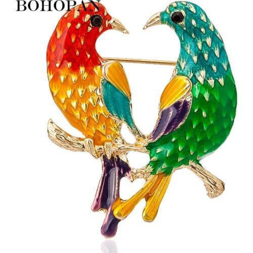 Bohopan Brooches With Animals For Clothes