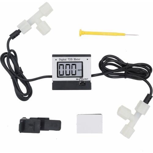 Wide screen display LCD digital tds meter 0~ 1999 ppm water quality tester for Aquarium with Automatic Temperature Compensation