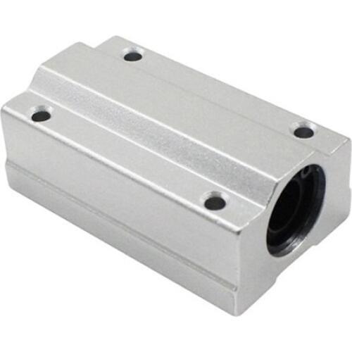 1pc SC8LUU SCS8LUU 8mm long type Linear Ball Bearing Block CNC Router with LM8LUU Bush Pillow Block Linear Shaft CNC 3D printer