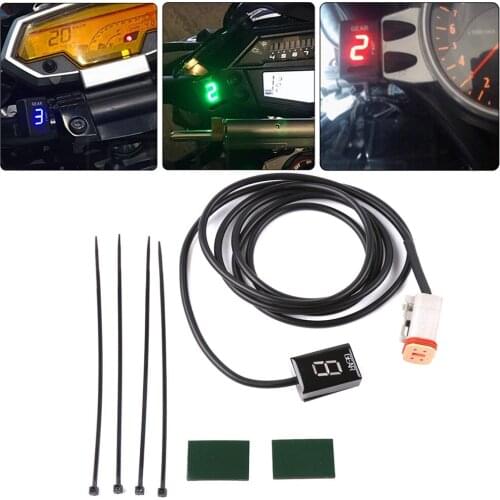Motorcycle 1-6 Level Ecu Plug Mount Speed Gear Display Indicator For HARLEY DAVIDSON CVO FLH (Touring) Touring 2010-2016