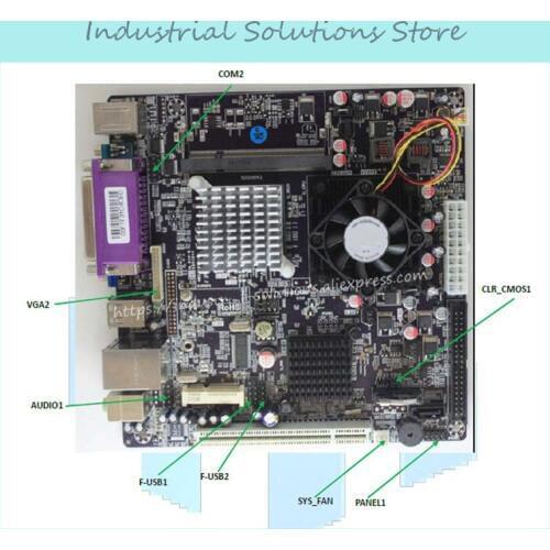 915GM MINI-ITX17*17 WITH M-SATA POS Motherboard 100% Tested Perfect Quality