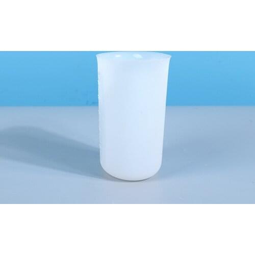 NOT AS LONG diy glue mold 250ml white transparent standard measuring cup silicone mold new product