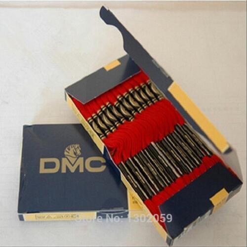 447 pieces DMC Thread Embroidery Thread Floss + 100 Pieces Of Needle