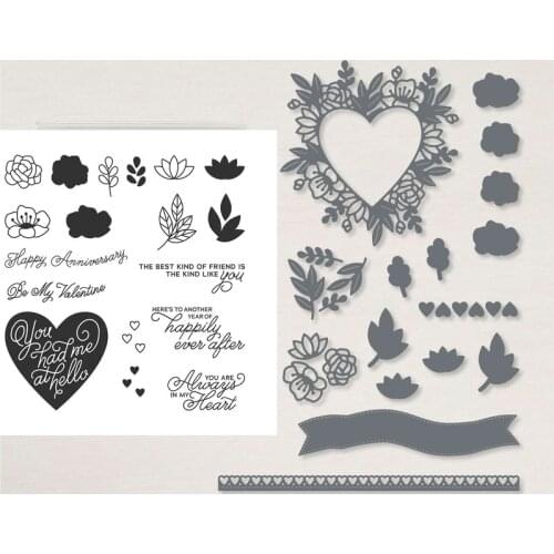 New Metal Cutting Dies Stamps Set Dies Scrapbooking Mold Cut DIY Kid Puzzle Handmade Tools Craft Decoration Stamps and Dies 2021