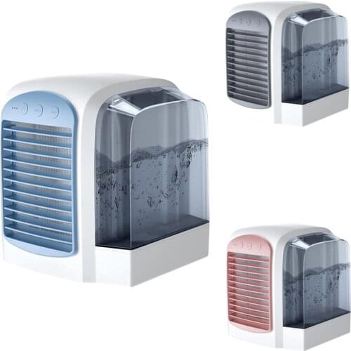 Portable Air Conditioner, Mini Evaporative Air Conditioner, Air-Cooled Purifying Humidifier For Home Office Bedroom