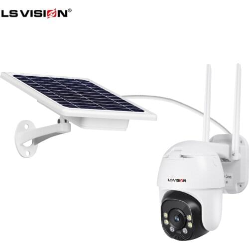 24/7H 3g 4g SIM Card 30w Solar Energy Panel PTZ Wireless Powered Remotely WIFI Security CCTV Camera 1080P Full HD